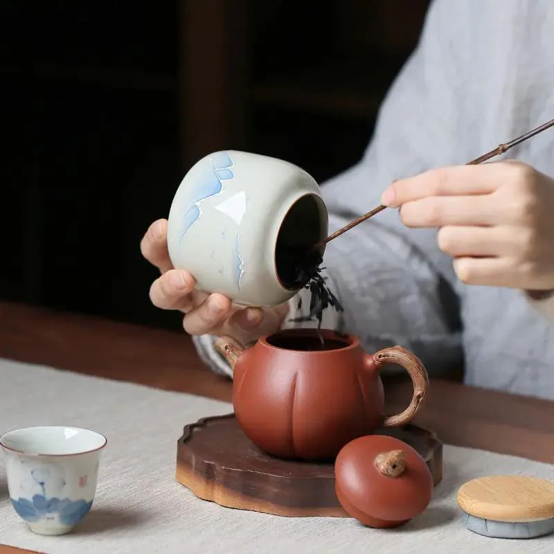 Boite à Thé Harmonieuse en Céramique - Image 4