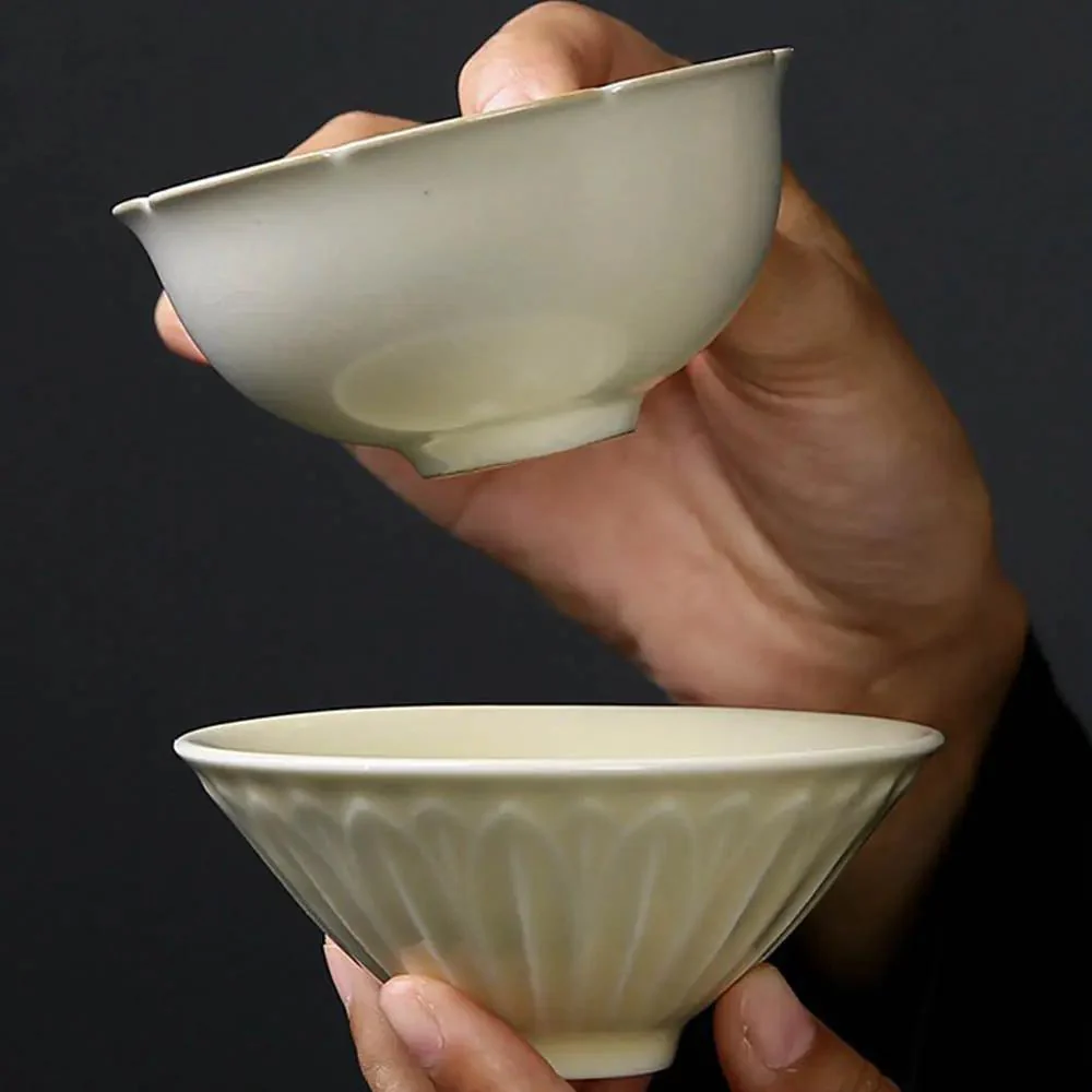 Coffret Asiatique de 5 Tasses à Thé - Image 4