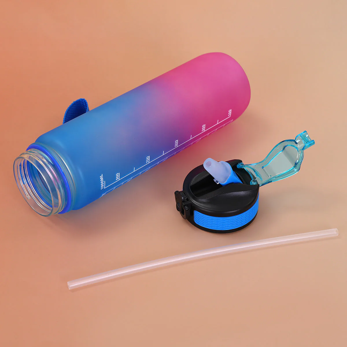 Gourde en Plastique Couleurs Vibrantes 1L - Image 5