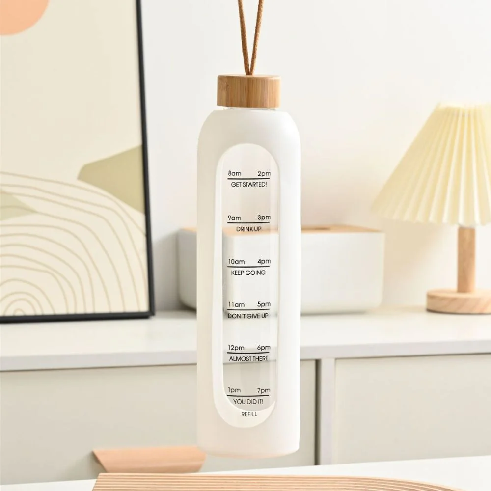 Gourde en Verre Coque Coloré 1L - Image 3