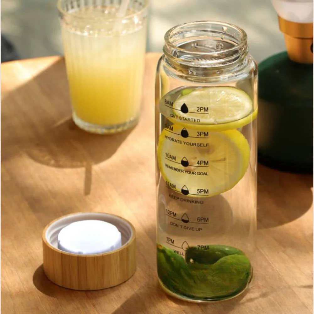 Gourde en Verre Motivante 700ml - 1L - Image 4