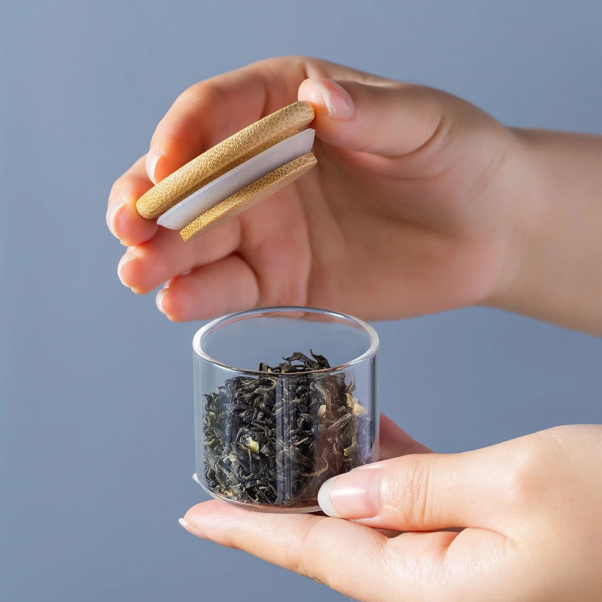 Petite Boite à Thé en Verre - Image 3