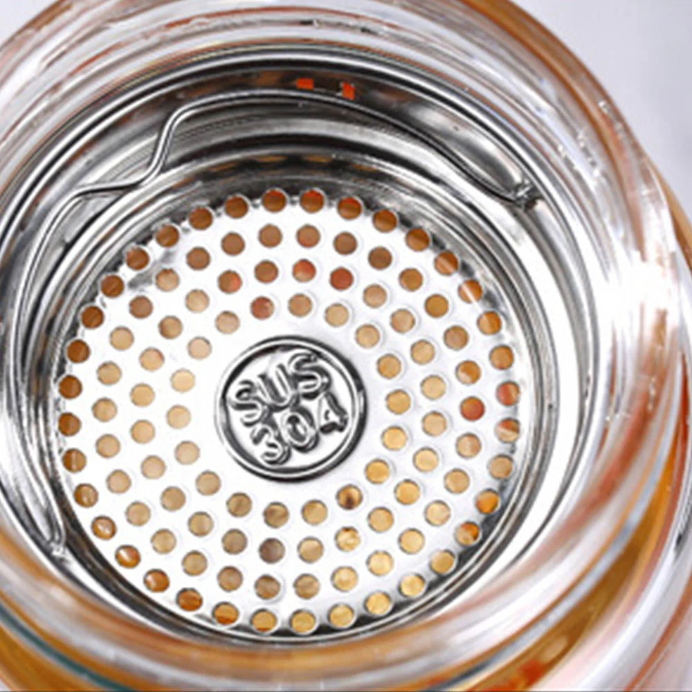 Petite Gourde en Verre Filtre Inox 350ml - Image 3