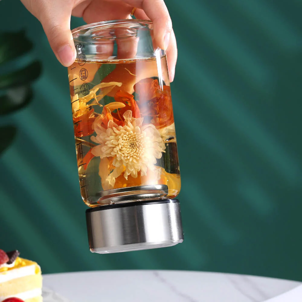 Petite Gourde en Verre Filtre Inox 350ml - Image 5